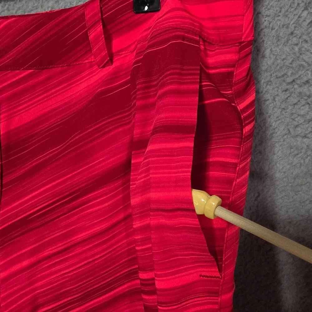 Nike Golf Tour Performance Red Skort Medium 10 Removable Shorts Pockets‎